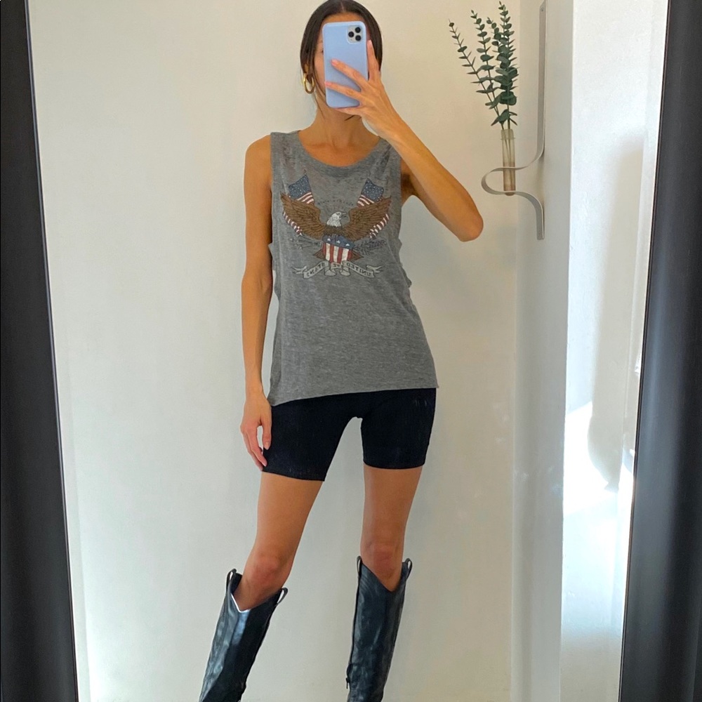 CHASER BRAND HEATHER GREY TANK